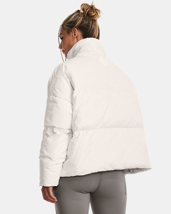 여성 ColdGear® Infrared 다운 푸퍼 재킷 in White image number 1